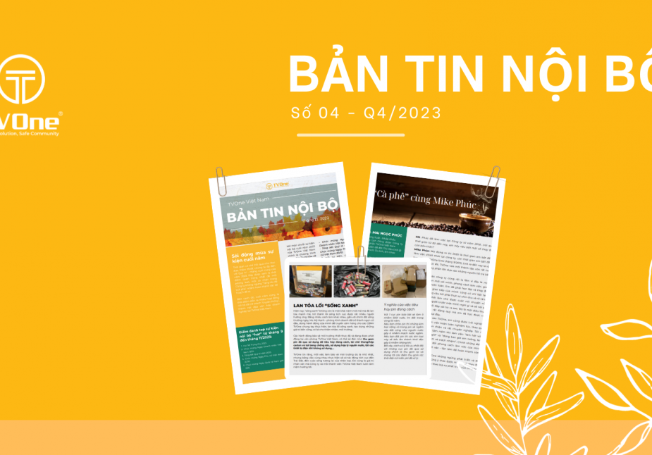 [Q4/2023] Bản Tin Nội Bộ TVOne Việt Nam Số Tháng 11